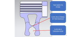 Load image into Gallery viewer, 5th String Banjo Capo – Compensation Limits Retuning – Stores Securely