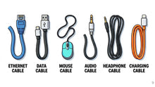 Load image into Gallery viewer, Heavy Duty Cable Management, Magnet Closure Cable Organizer, 3D Printed Desk Accessories, Desktop or Under Desk Cable Clips