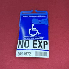 Load image into Gallery viewer, Handicap Tag Hanger, Adjustable, Out-of-Sight, No Obstructed View for Driving Safety