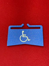 Load image into Gallery viewer, Handicap Tag Hanger, Adjustable, Out-of-Sight, No Obstructed View for Driving Safety