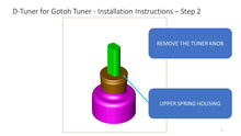 Load image into Gallery viewer, Free D-Tuner Installation Instructions for Gotoh Tuner - PDF Download