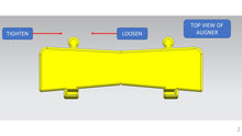 Load image into Gallery viewer, Computer Monitor Alignment Bracket - Flat Monitor Compatible - Dual & Triple Screen Support - Original Design | Made in the USA