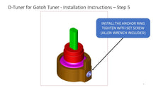 Load image into Gallery viewer, Free D-Tuner Installation Instructions for Gotoh Tuner - PDF Download