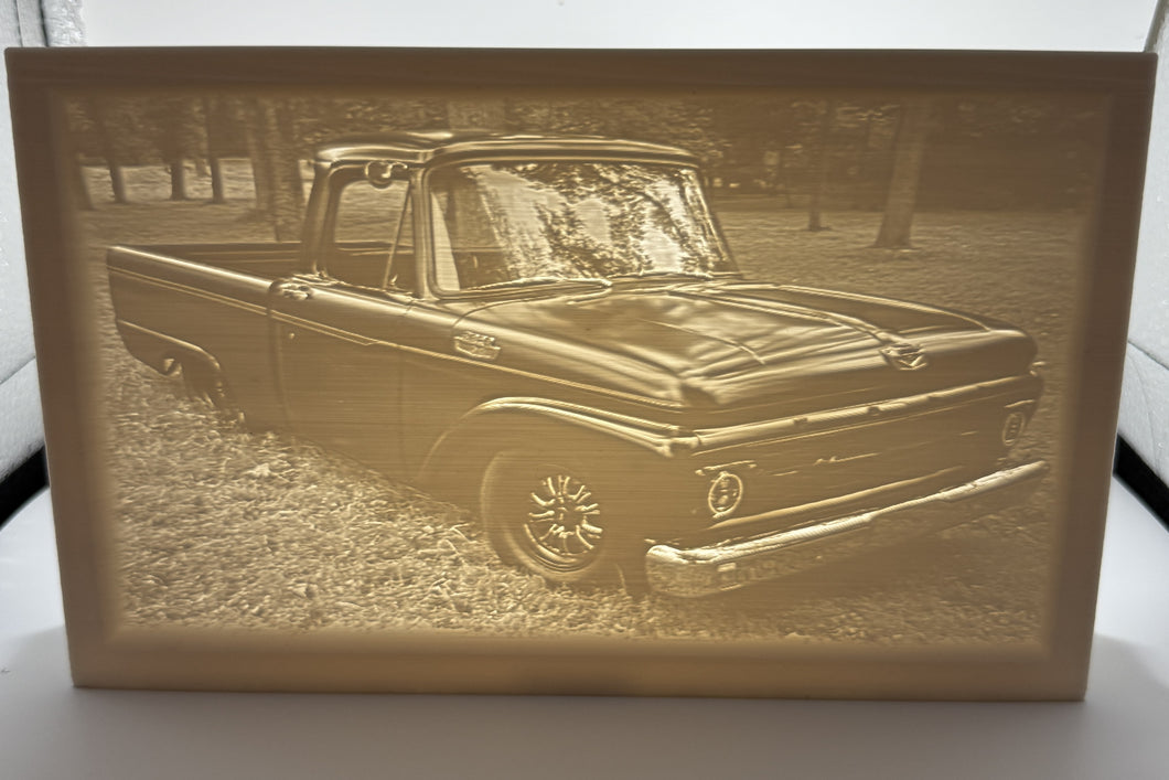 Custom 3D Printed Lithophanes – Photo to Light Art