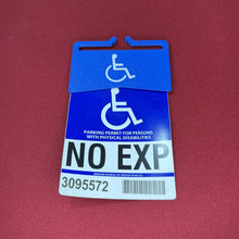 Load image into Gallery viewer, Handicap Tag Hanger, Adjustable, Out-of-Sight, No Obstructed View for Driving Safety
