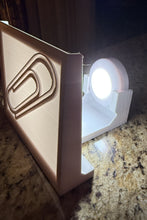 Load image into Gallery viewer, The 100% Perfect Record Lithophane - Paper Clip - Symbol of Strength
