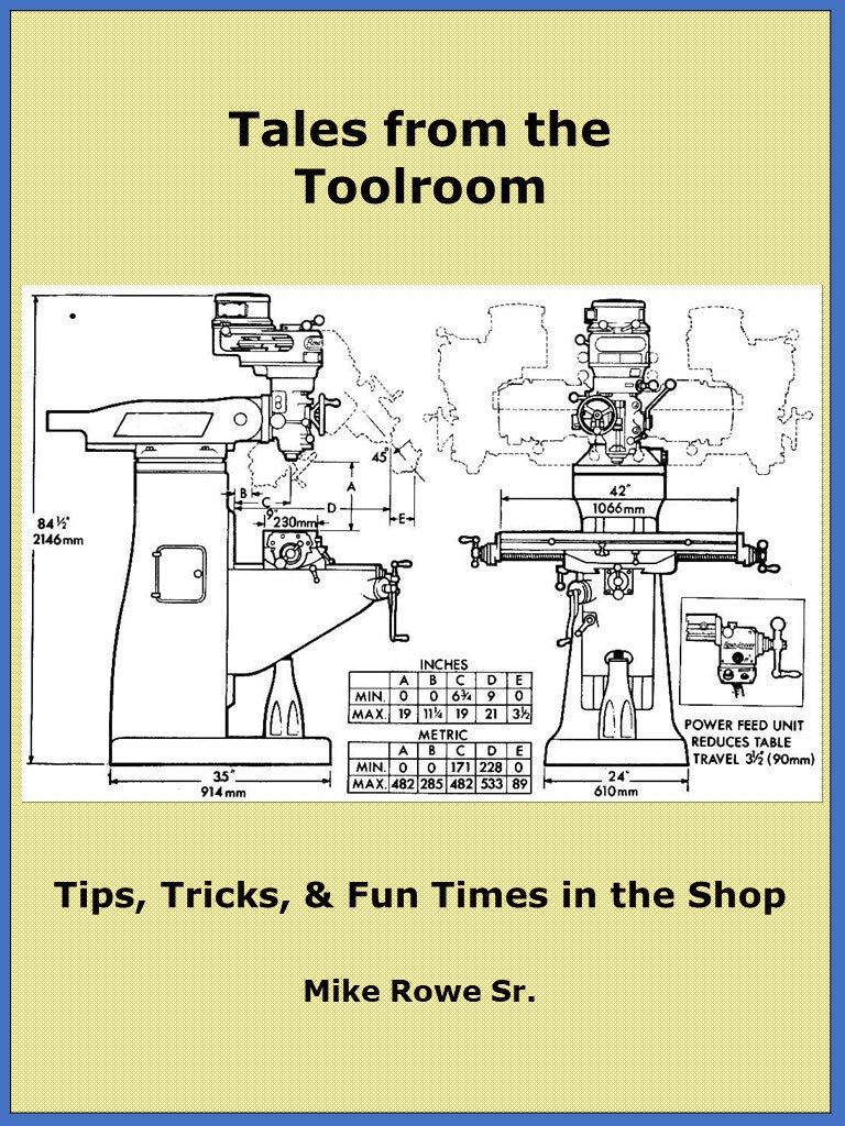 COMING SOON! Tales from the Toolroom - Tips, Tricks, & Fun Times in the Shop